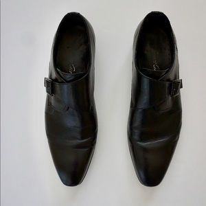 Kenneth Cole Men’s Monk Strap Italian Leather Shoe